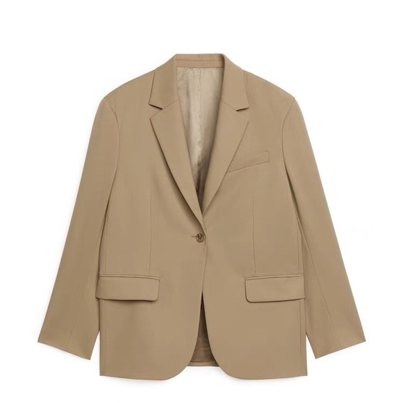 Jackets & Blazers - Arket Oversized Wool Blazer